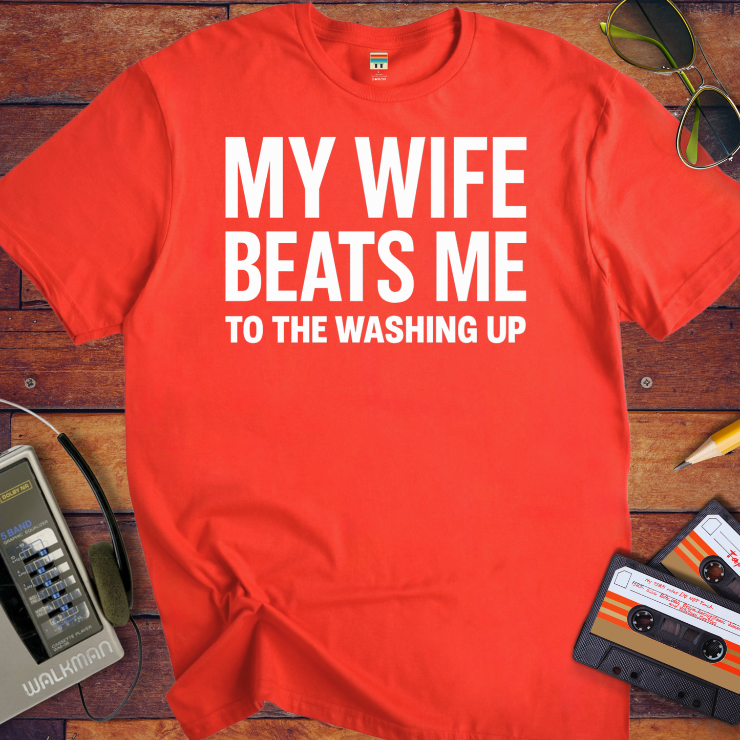 'My Wife Beats Me' T-Shirt