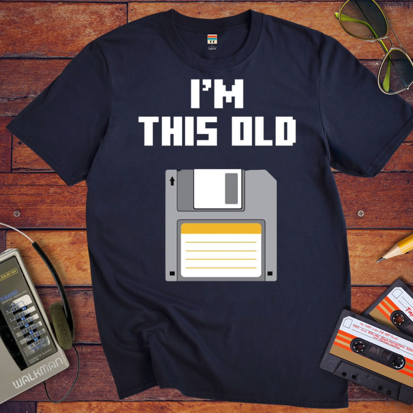'I'am this old' T-Shirt