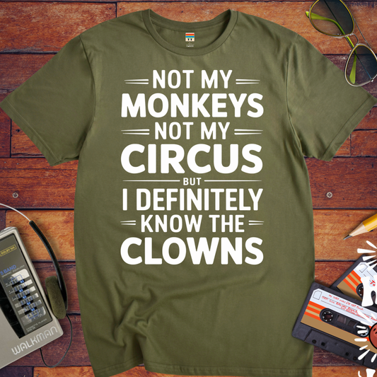 'Clowns' Funny T-Shirt