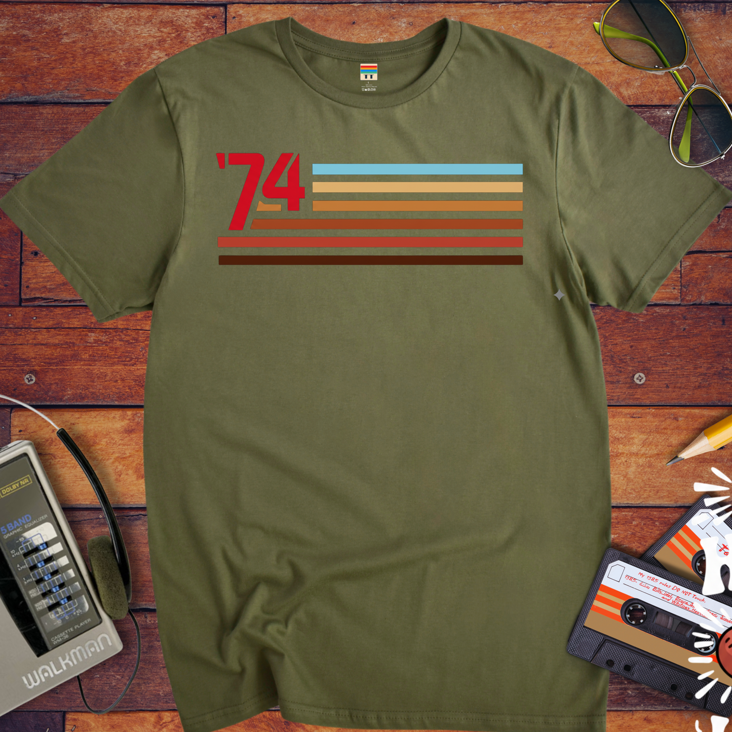 '74' Funny T-Shirt