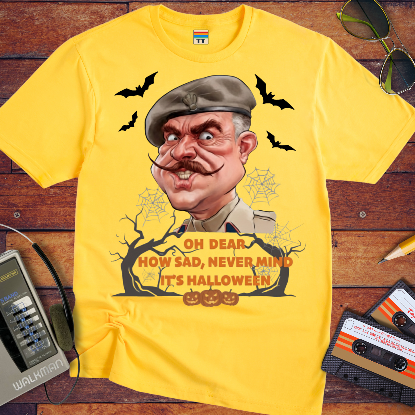 'OH DEAR HOW SAD, NEVER MIND IT'S HALLOWEEN' Funny T-Shirt