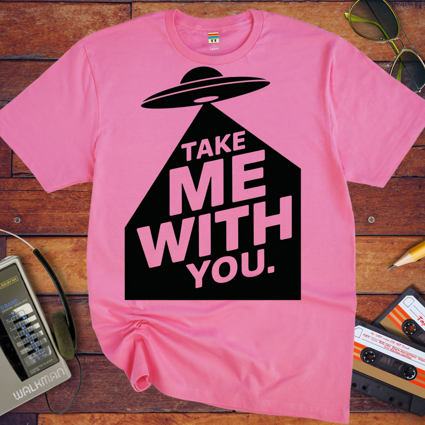 'Take Me To Your Leader' Funny T-Shirt