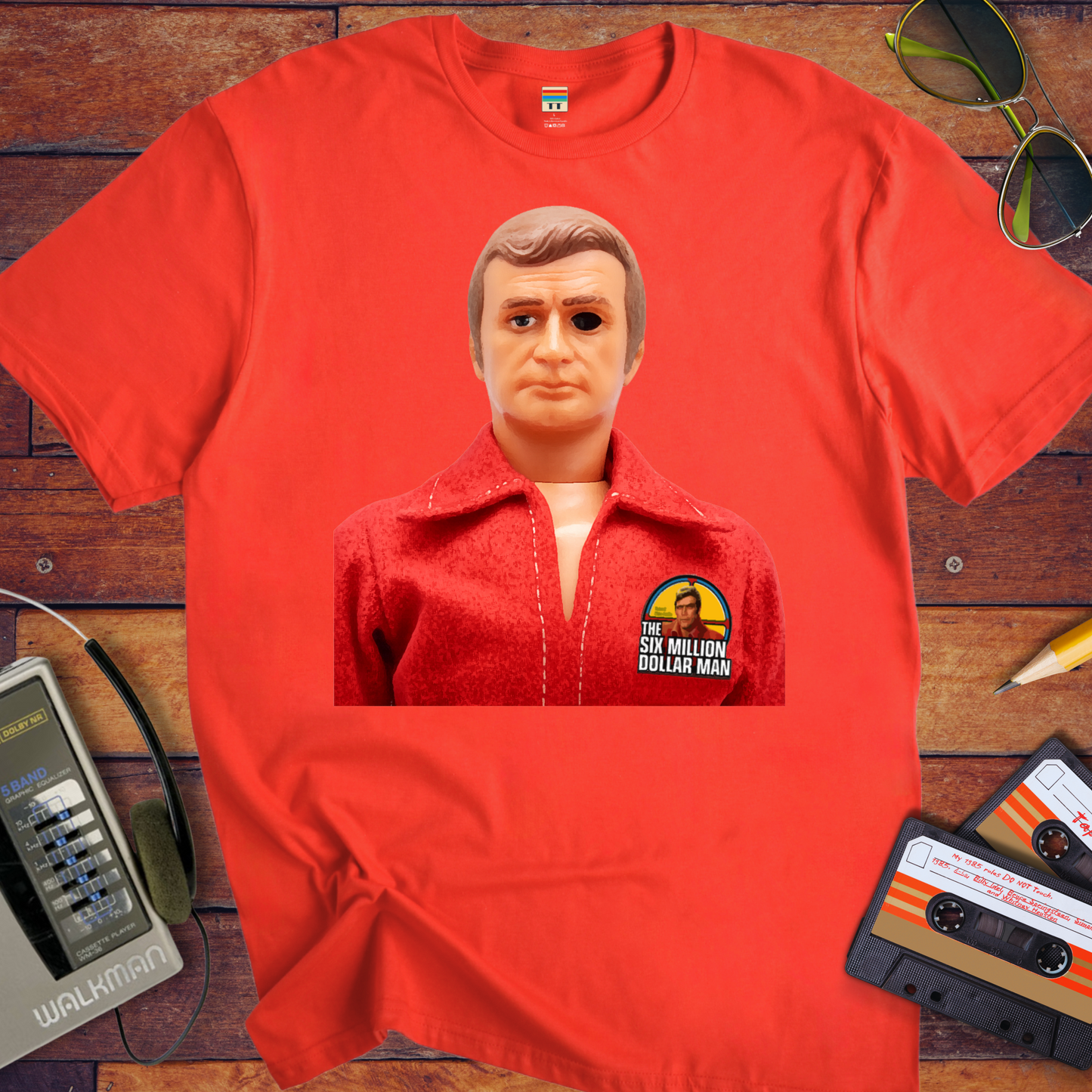 '6 million doller man doll' T-Shirt