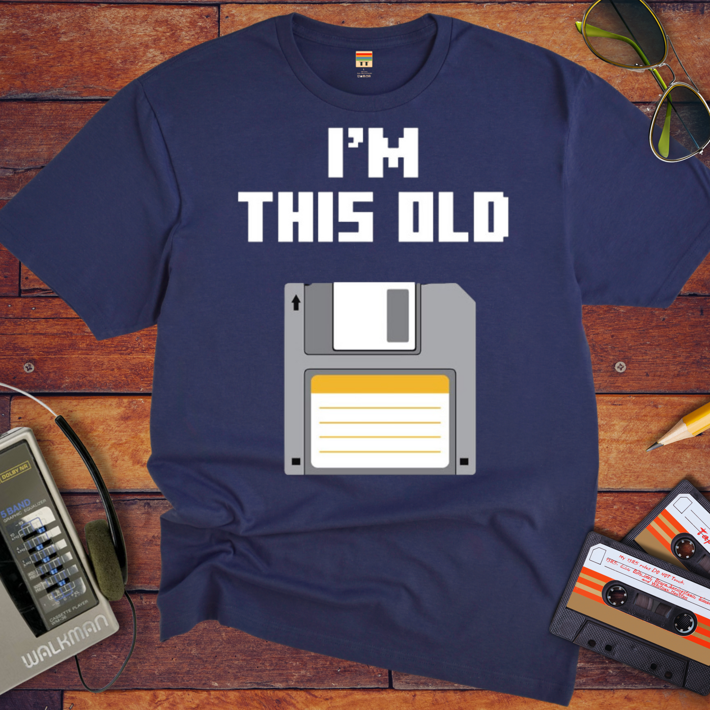 'I'am this old' T-Shirt