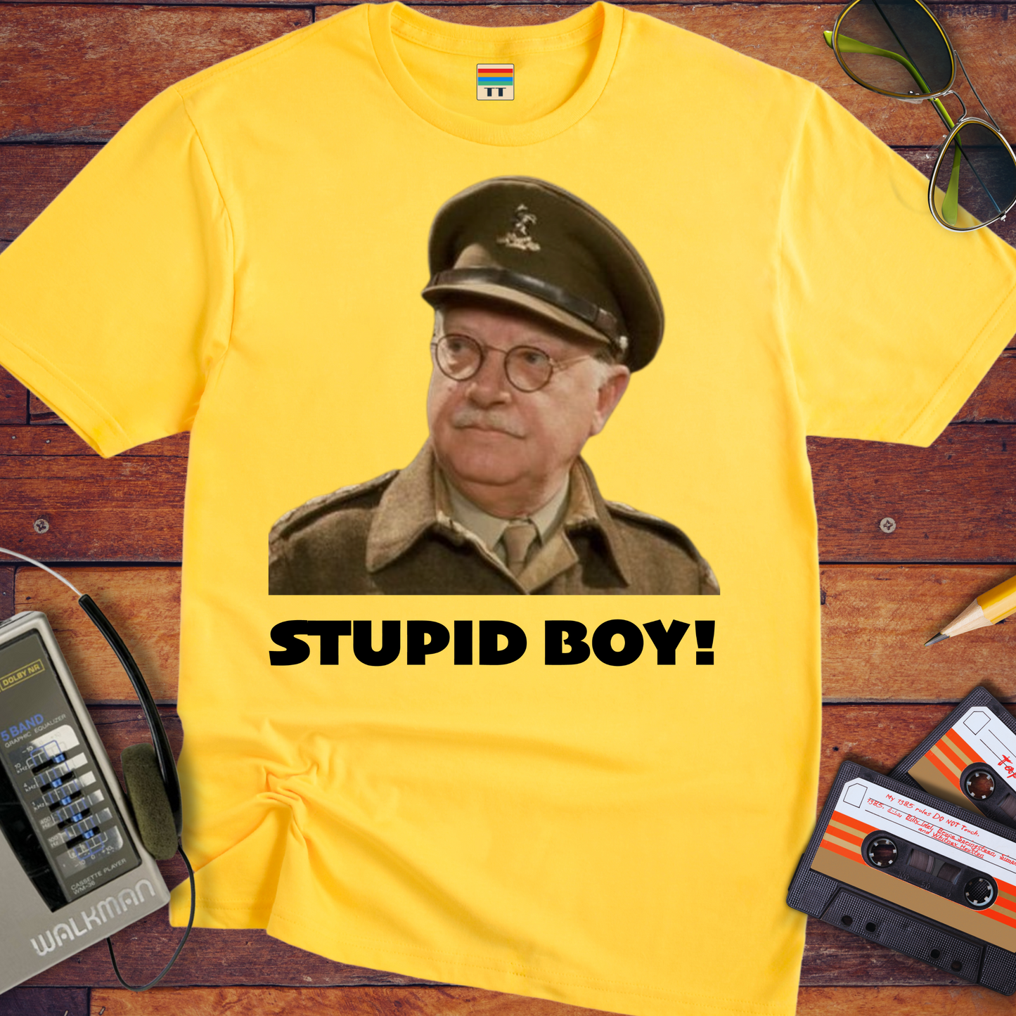 'Stupid boy' T-Shirt