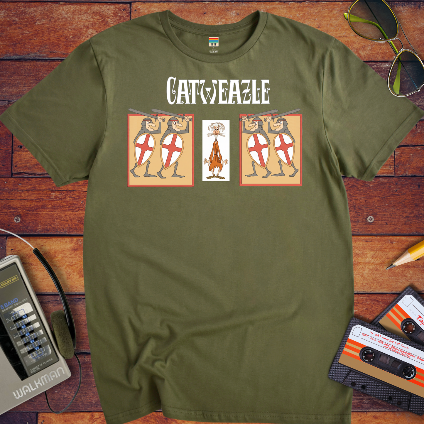 'Catweazle'You Can't' T-Shirt