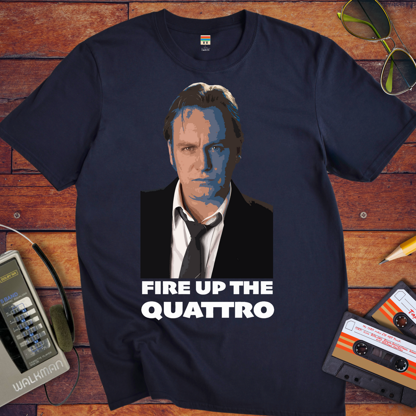 'FIRE UP THE QUATTRO' T-Shirt