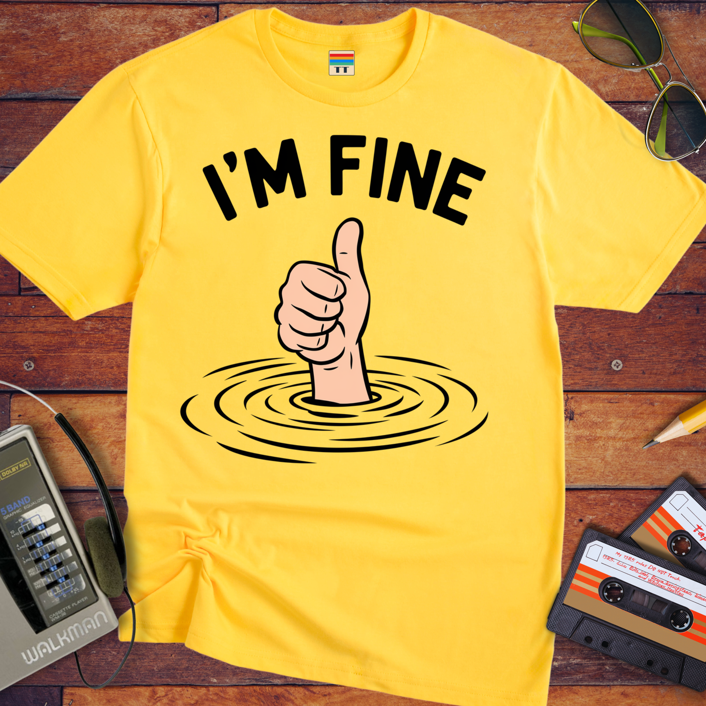'I'M Fine ' Funny T-Shirt