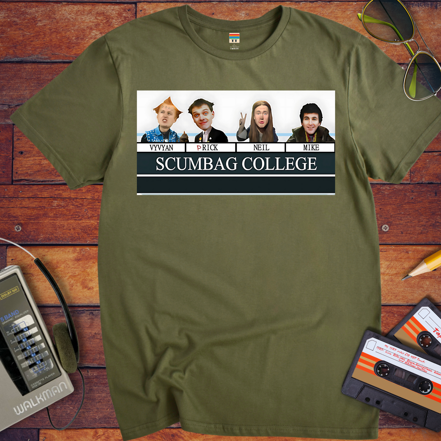 'Scumbag Collage' T-Shirt