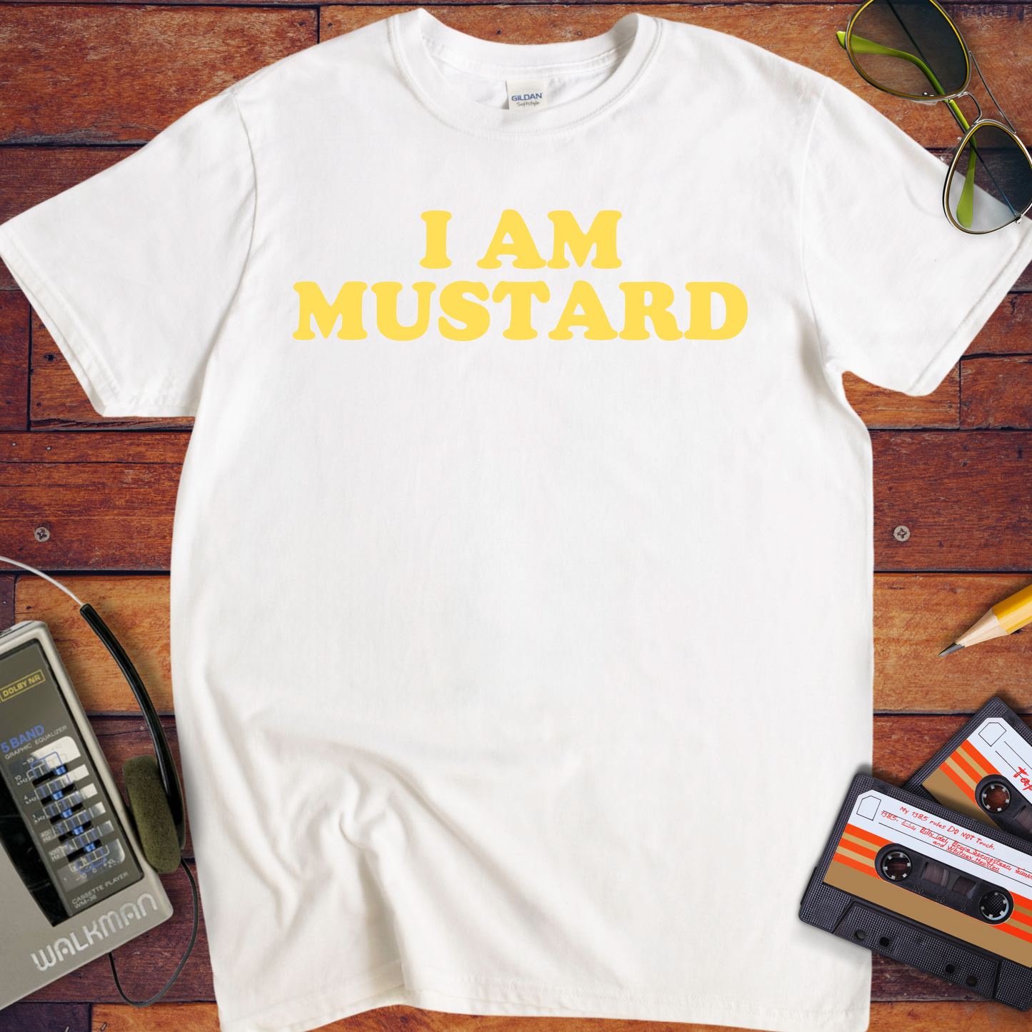 ' I AM MUSTARD ' Funny T-Shirt