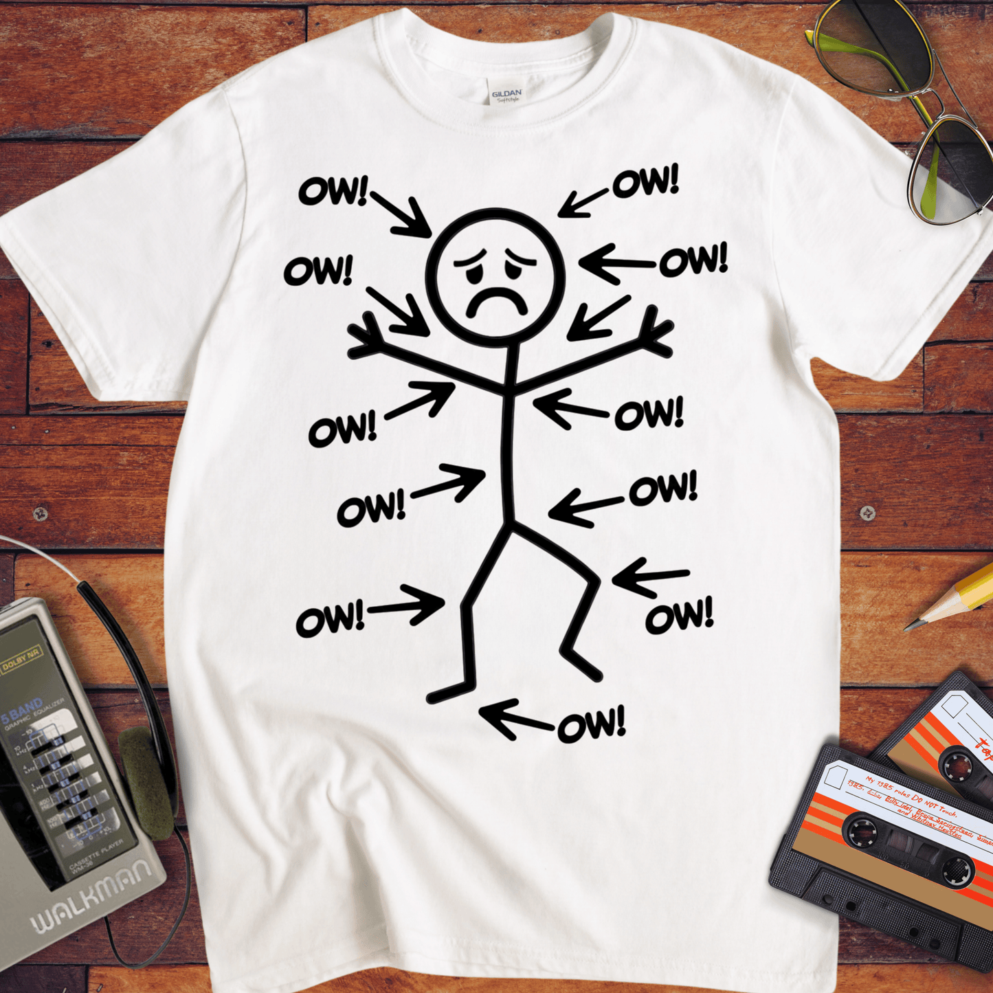 'OW OW OW ' Funny T-Shirt