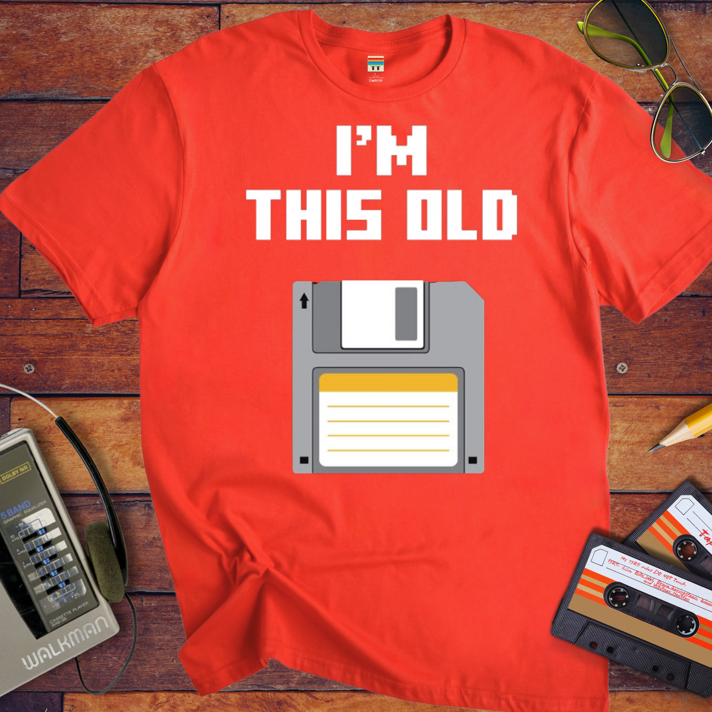 'I'am this old' T-Shirt