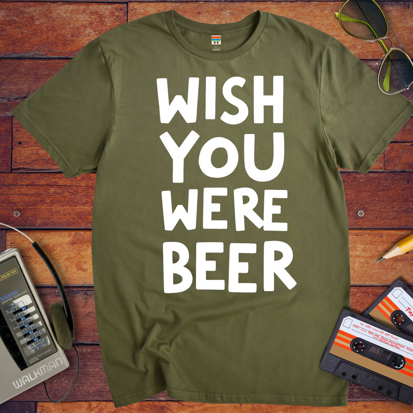 'Wish You Were Beer' T-Shirt