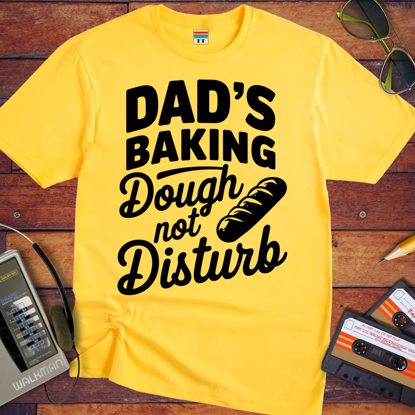 'Dad's Baking Dough not Disturb' Funny T-Shirt