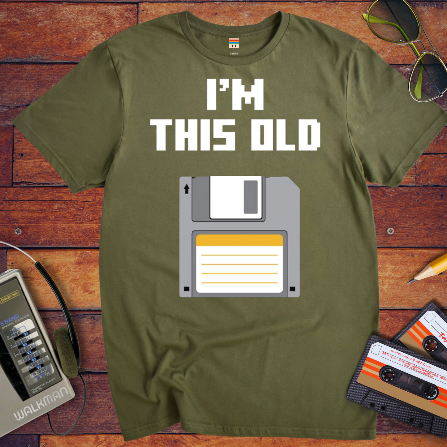 'I'am this old' T-Shirt