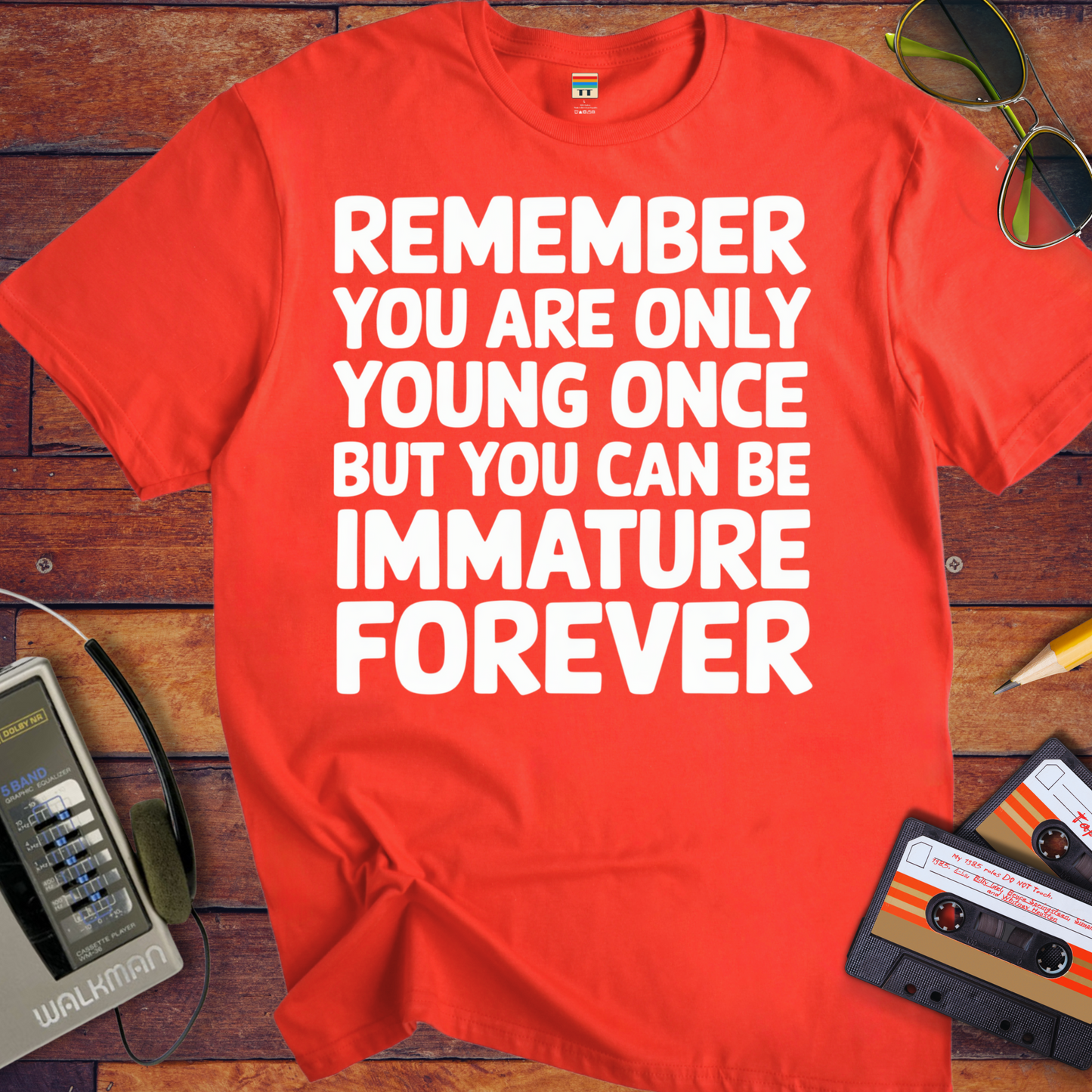'Remember, you're only young ones' T-Shirt