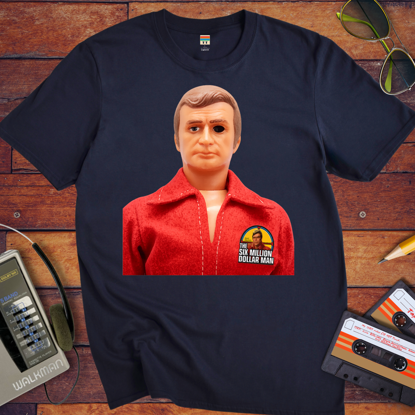 '6 million doller man doll' T-Shirt