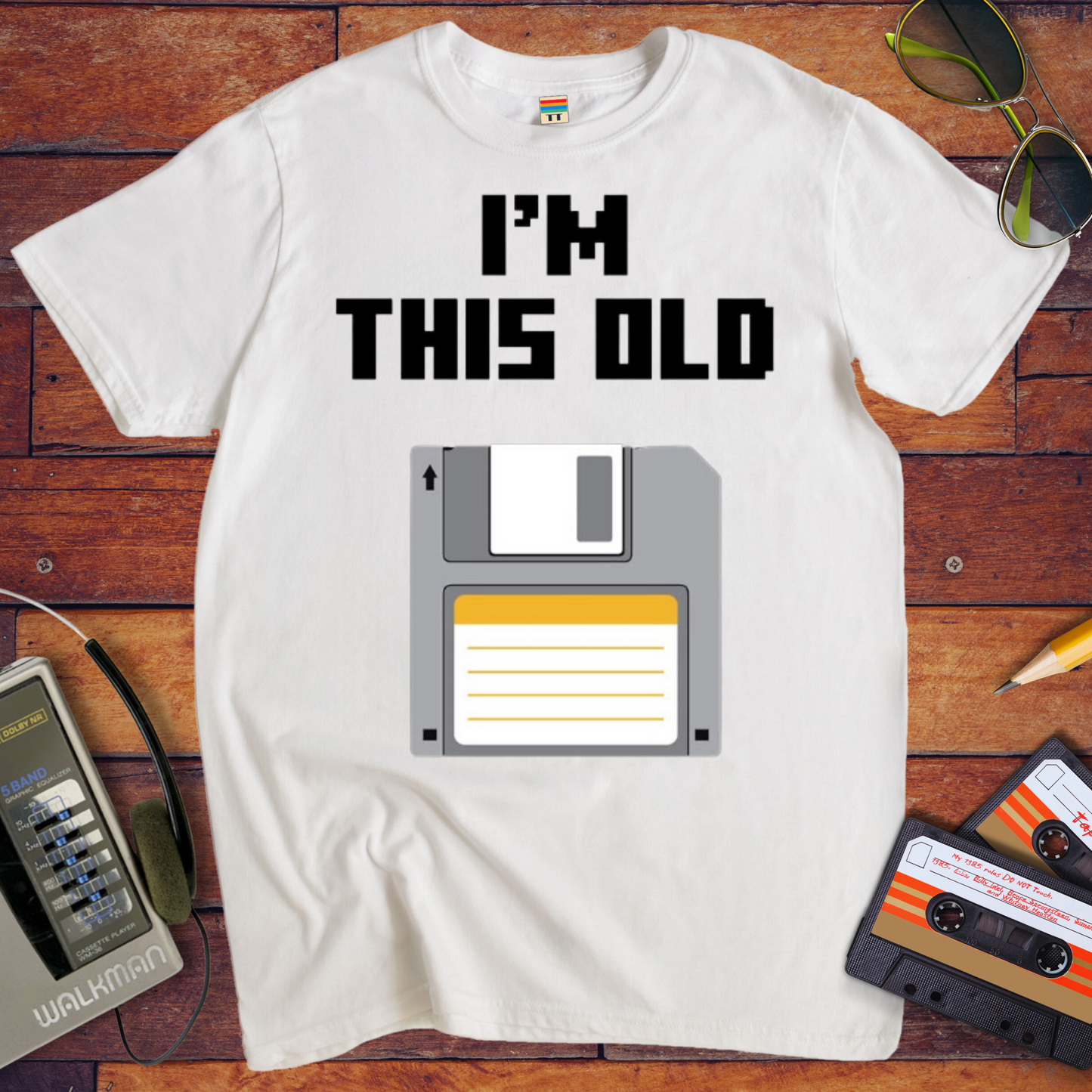 'I'am this old' T-Shirt