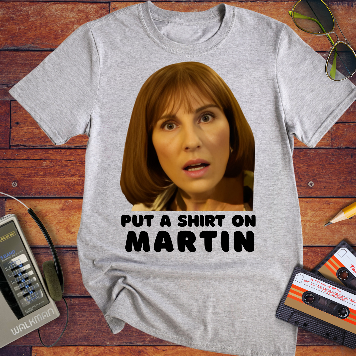 'Put A shirt on Martin' T-Shirt