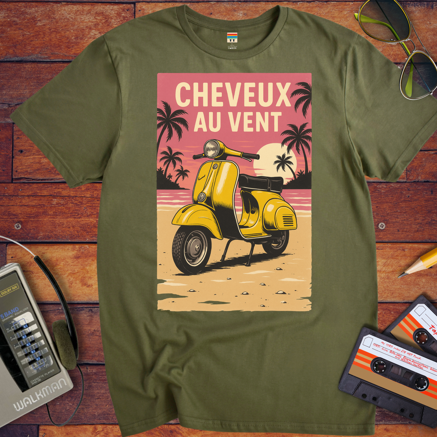 'CHEVREAUX AU VENT' T-Shirt
