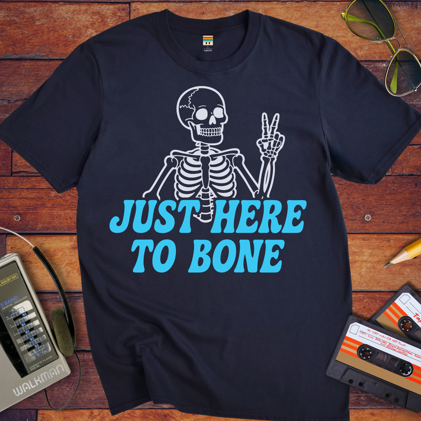 'Just Here To Bone' T-Shirt