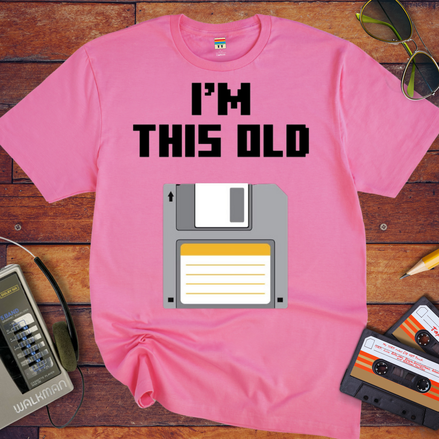 'I'am this old' T-Shirt