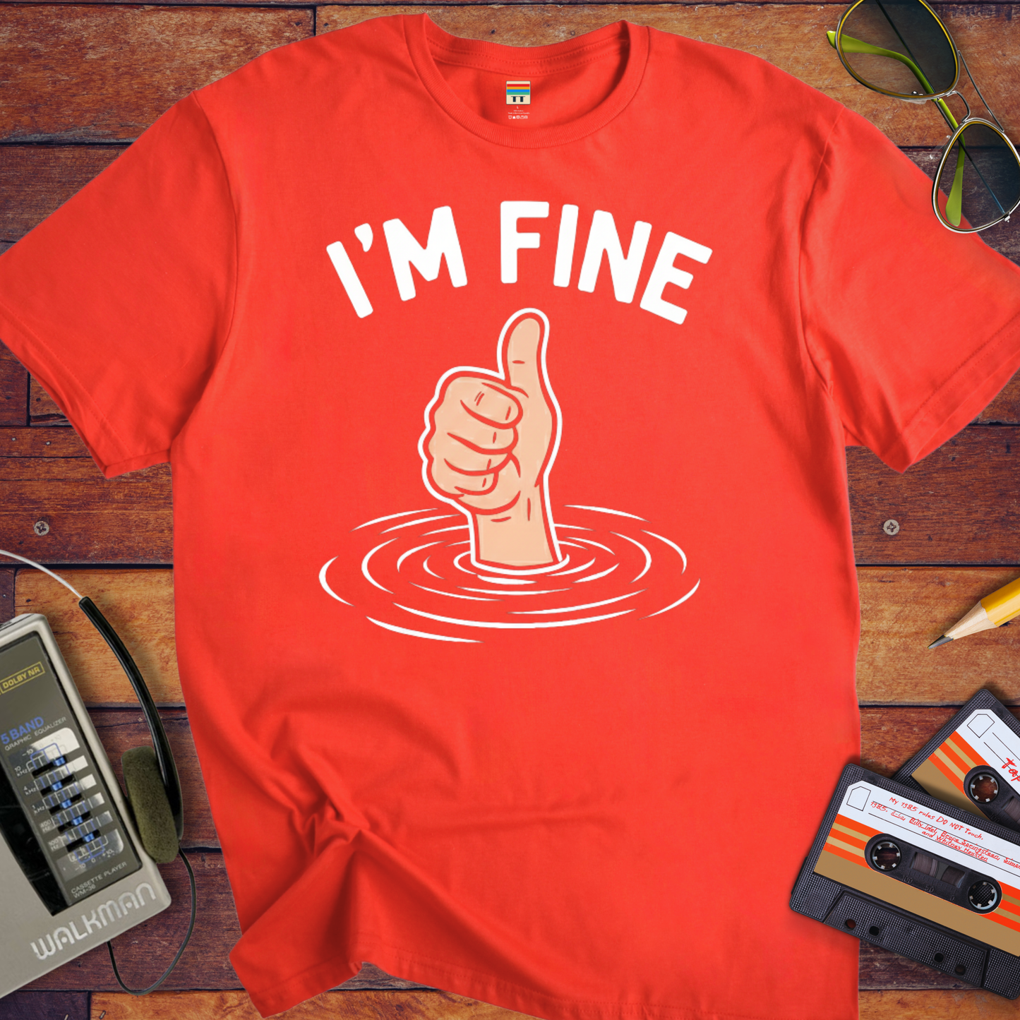 'I'M Fine ' Funny T-Shirt