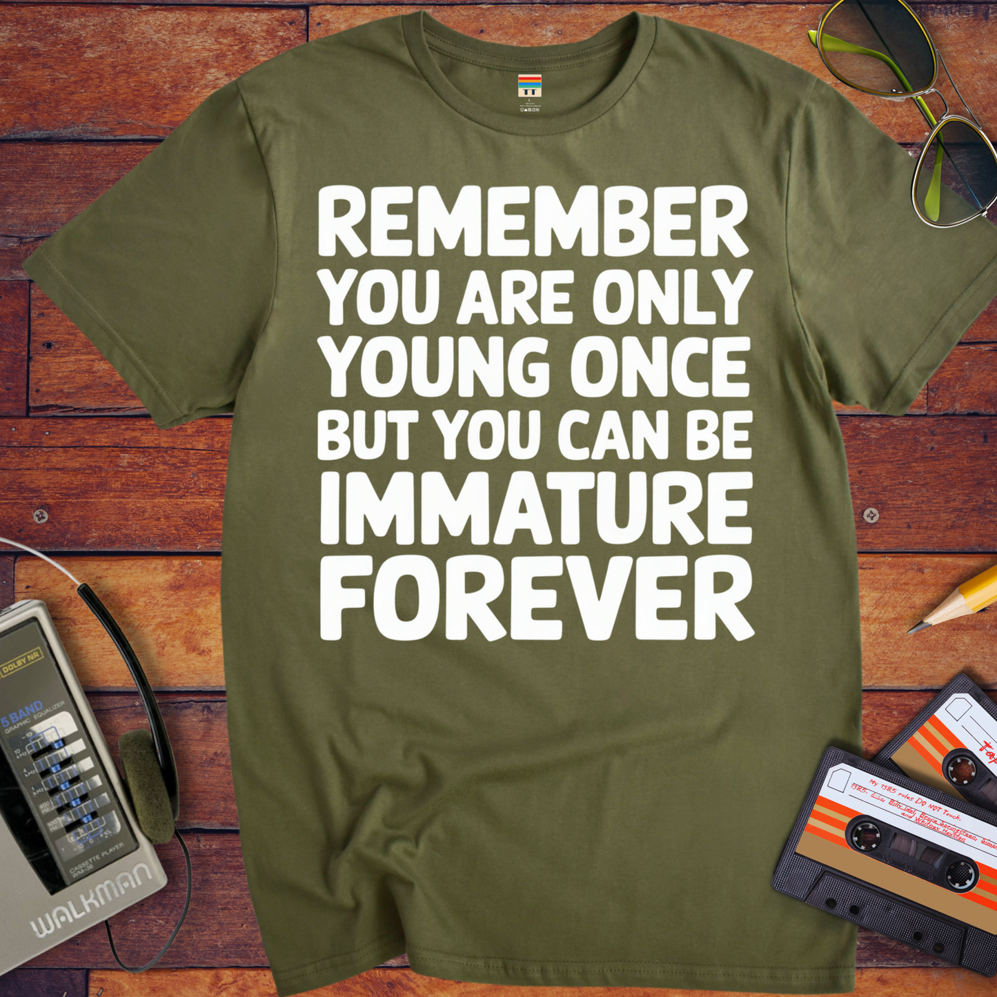 'Remember, you're only young ones' T-Shirt