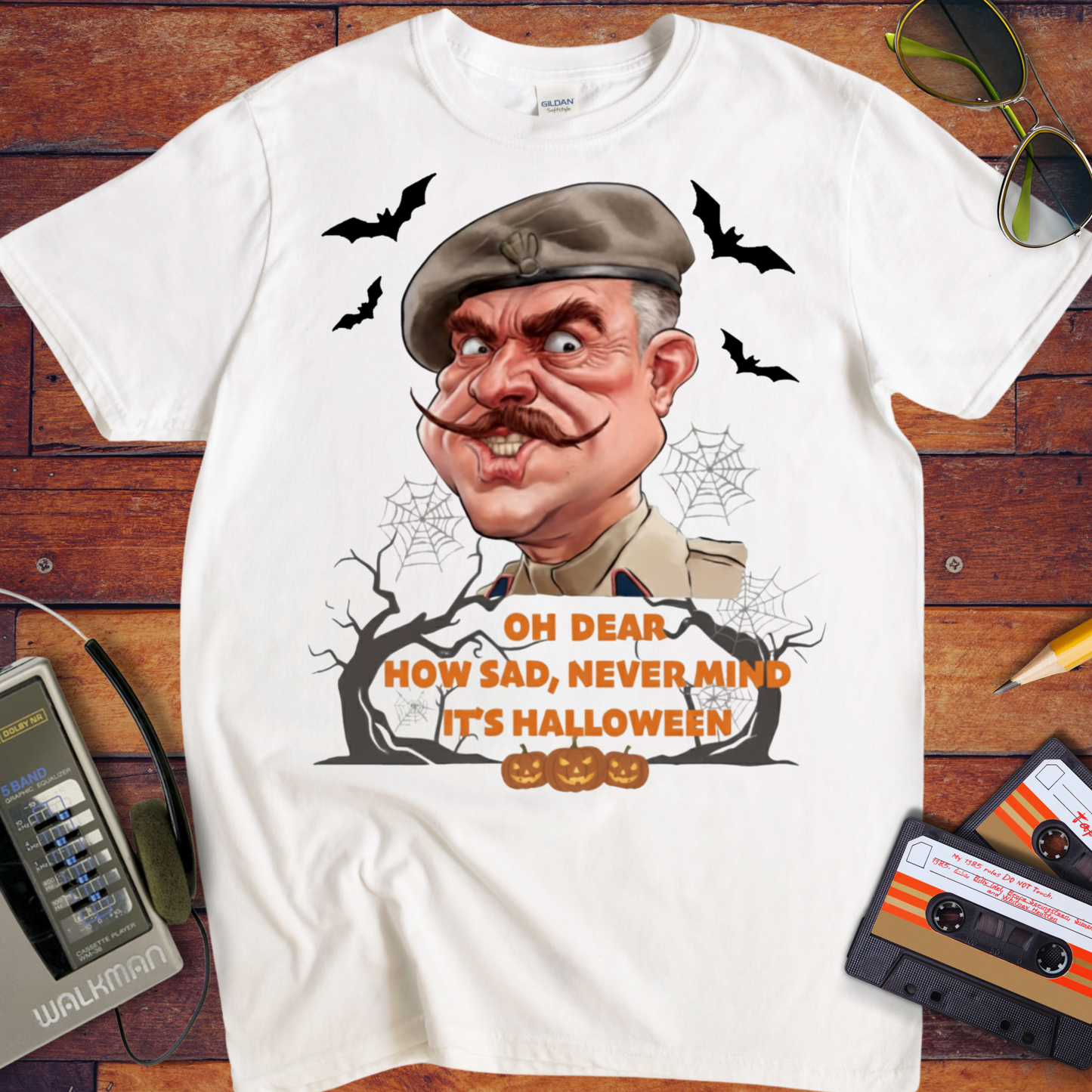 'OH DEAR HOW SAD, NEVER MIND IT'S HALLOWEEN' Funny T-Shirt