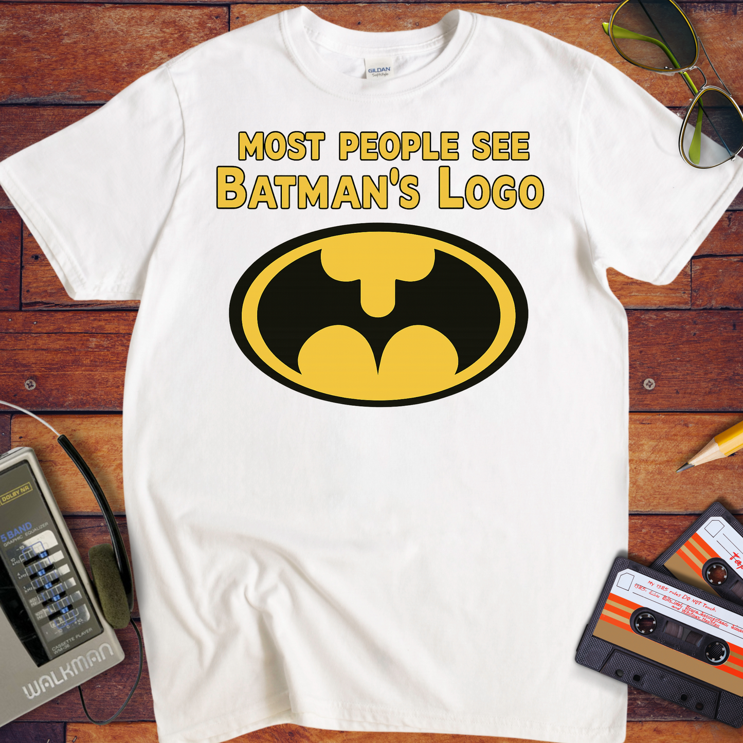 'Batman Logo 'Funny T-Shirt