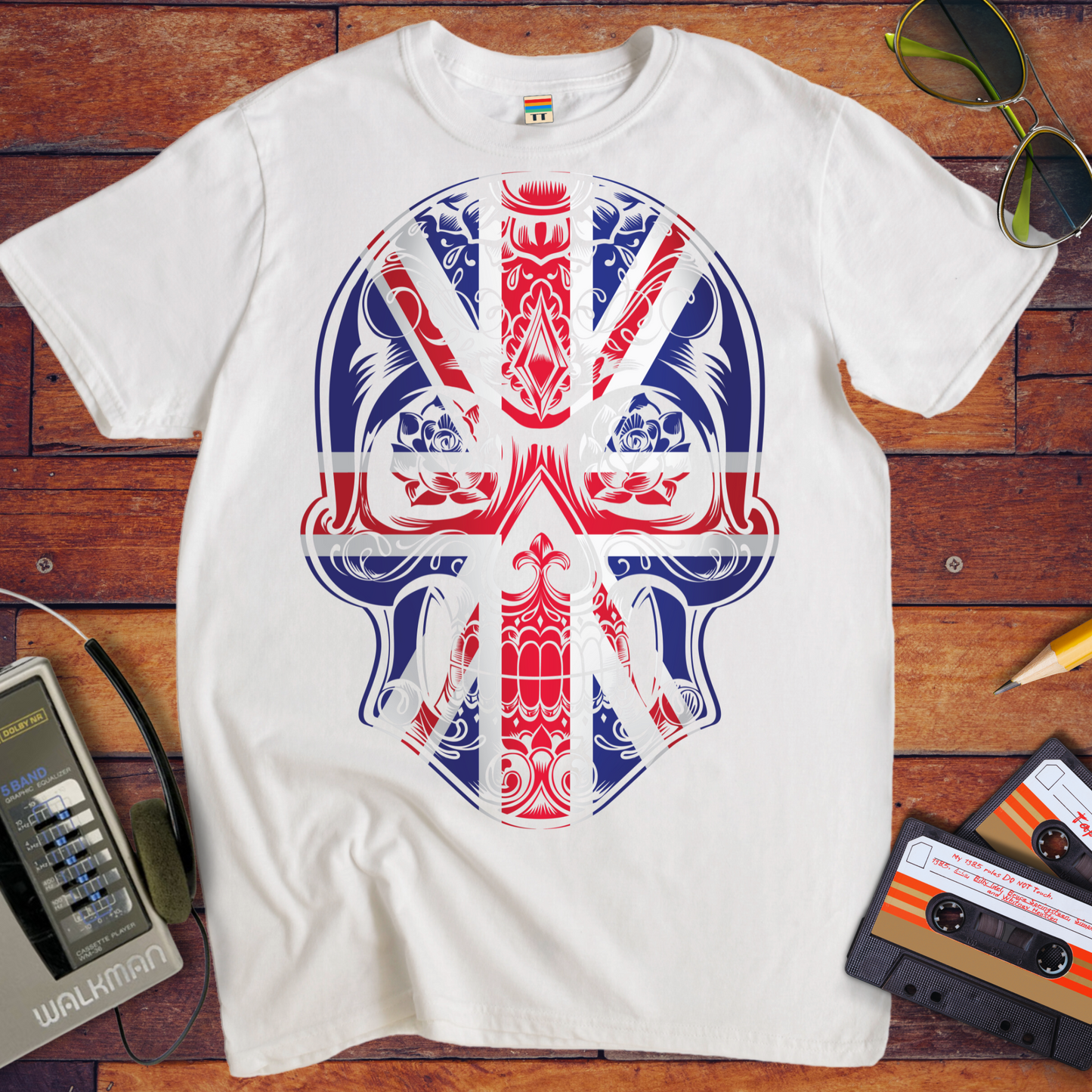 'Skull UK' T-Shirt