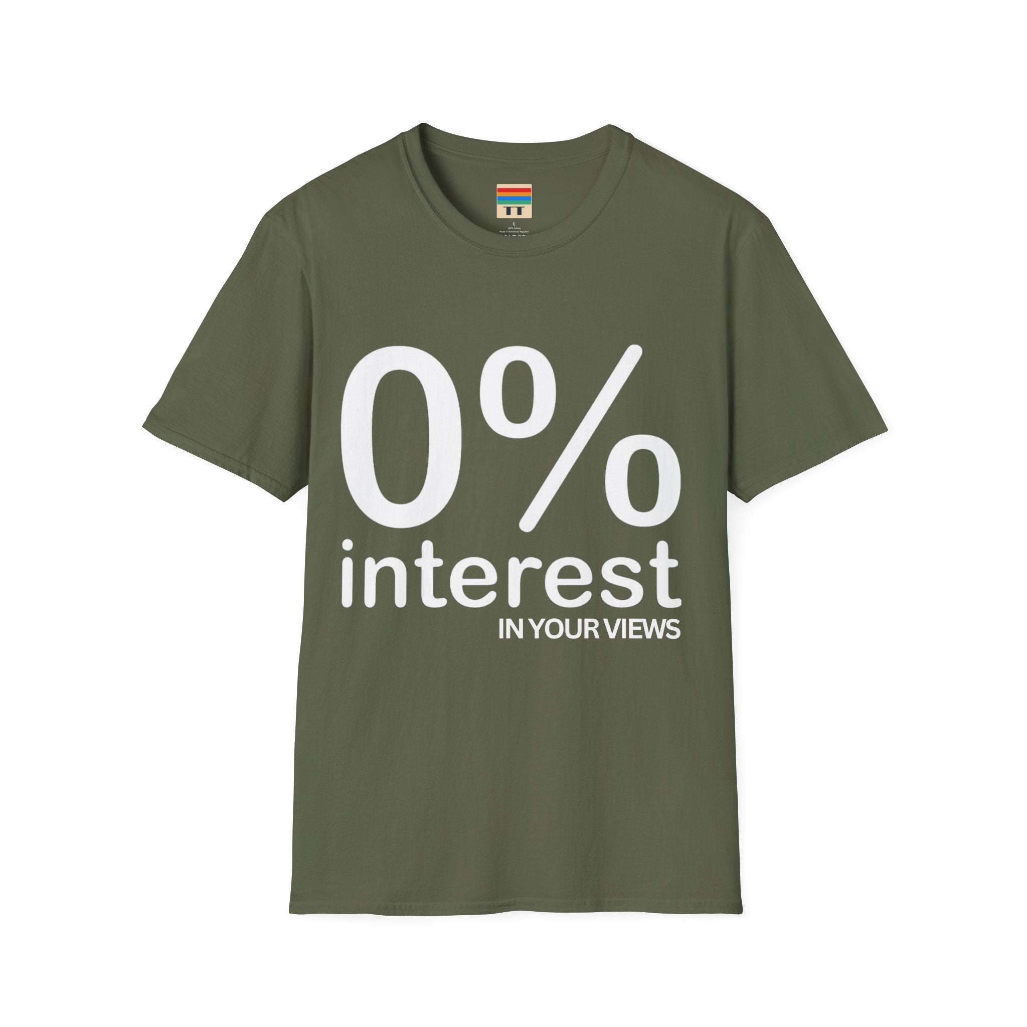 "0%  interest" T-Shirt