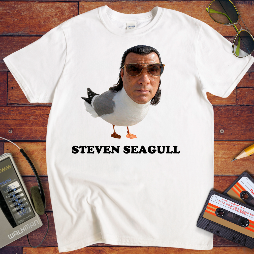 'Steven Seagull' Funny T-Shirt