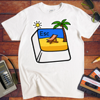 'ESC KEY' Funny T-Shirt