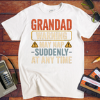 'Grandad Warning' Funny T-Shirt