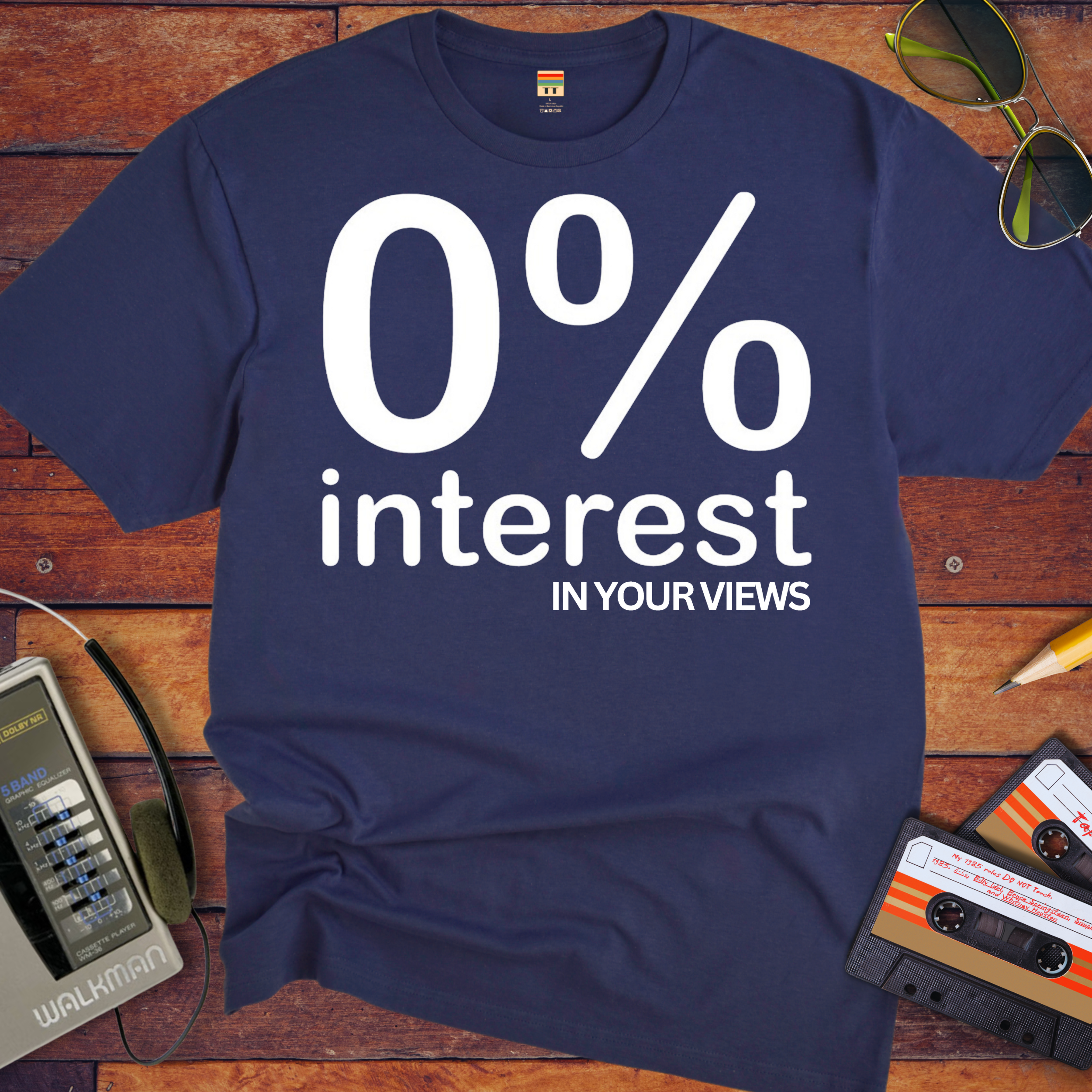"0%  interest" T-Shirt