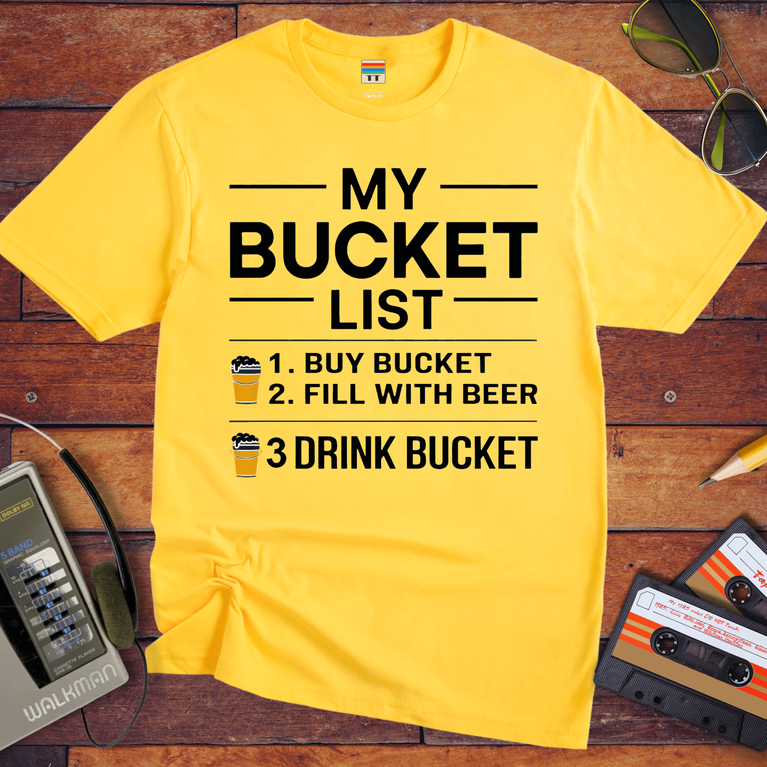 "Bucket list" T-Shirt