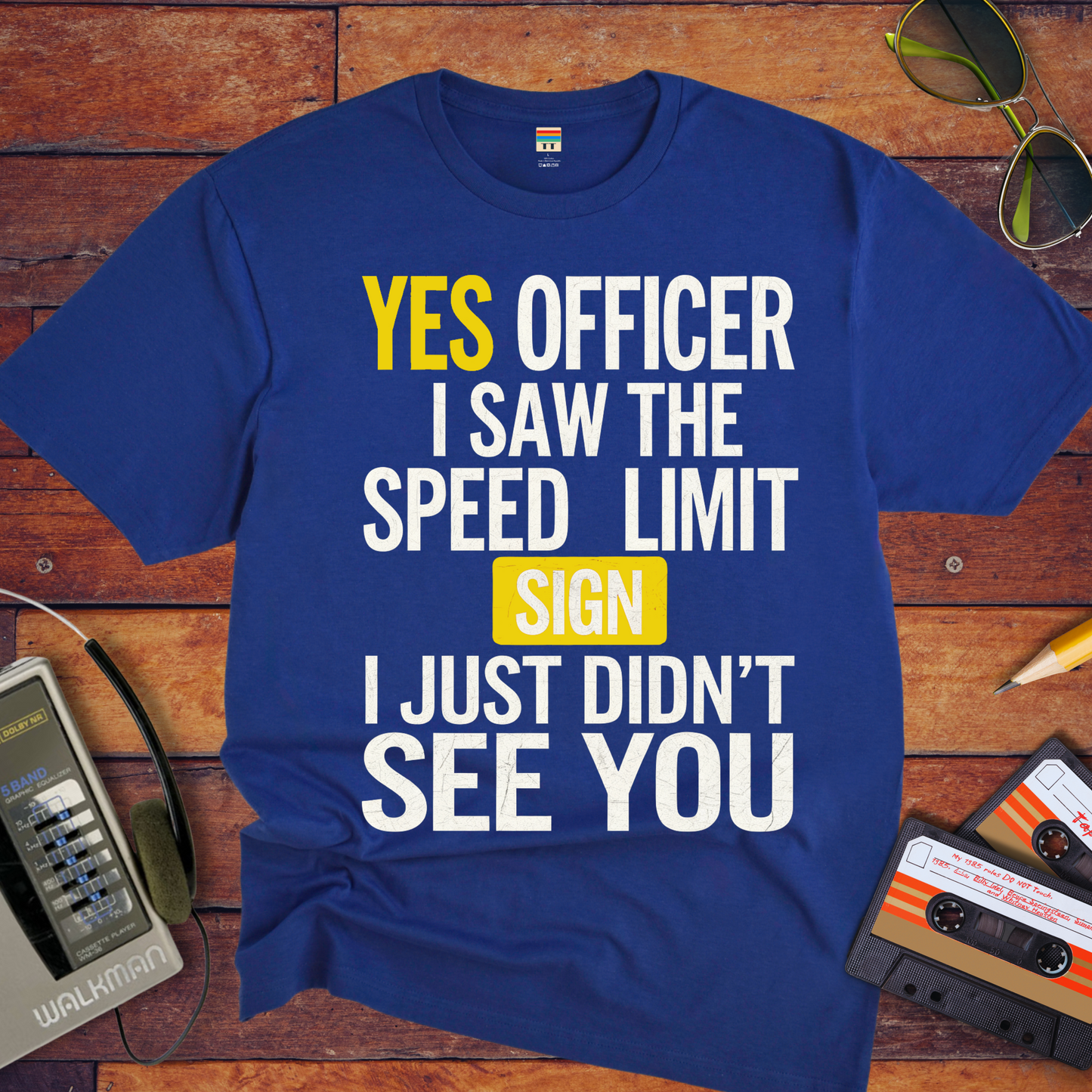 "Yes Officer" T-Shirt