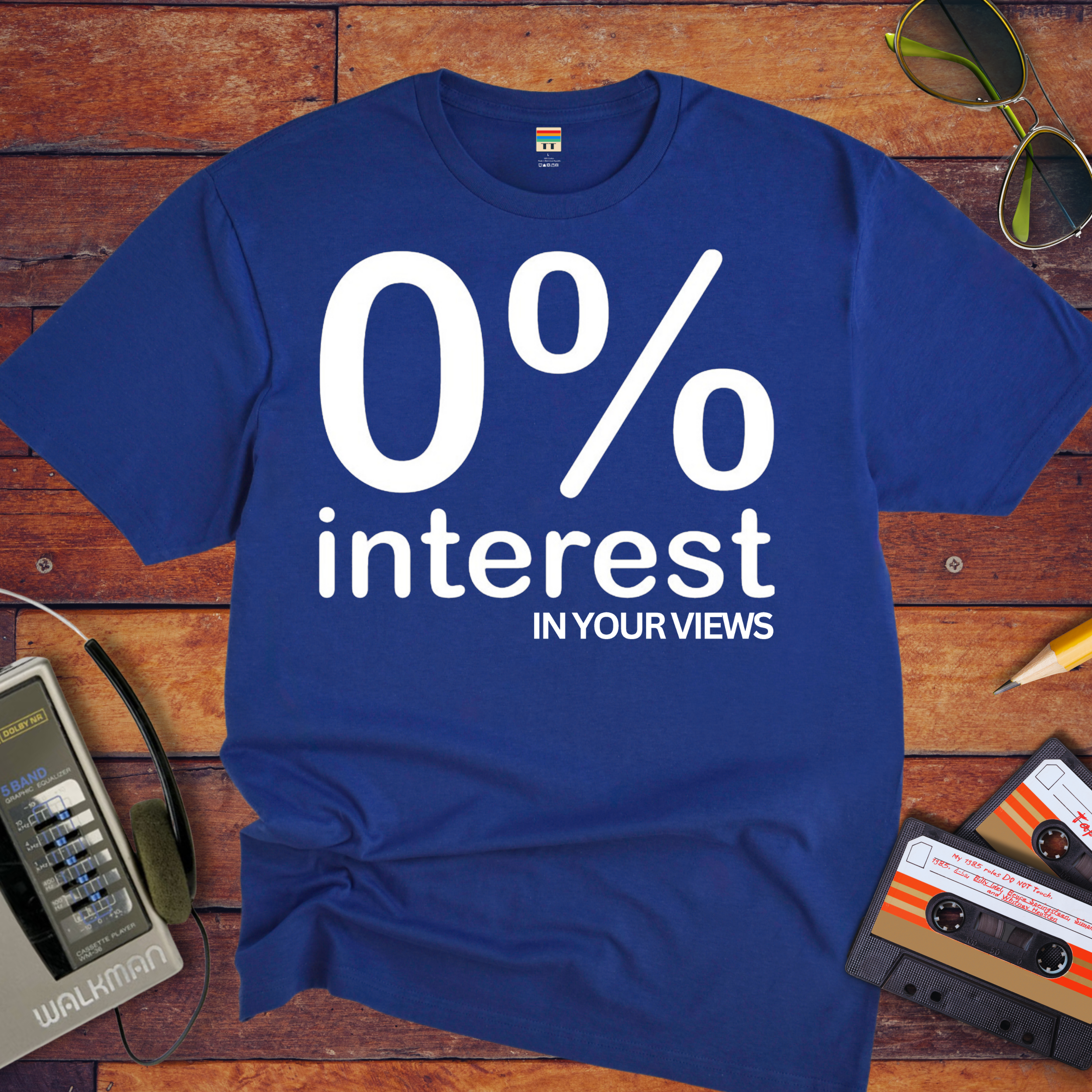 "0%  interest" T-Shirt