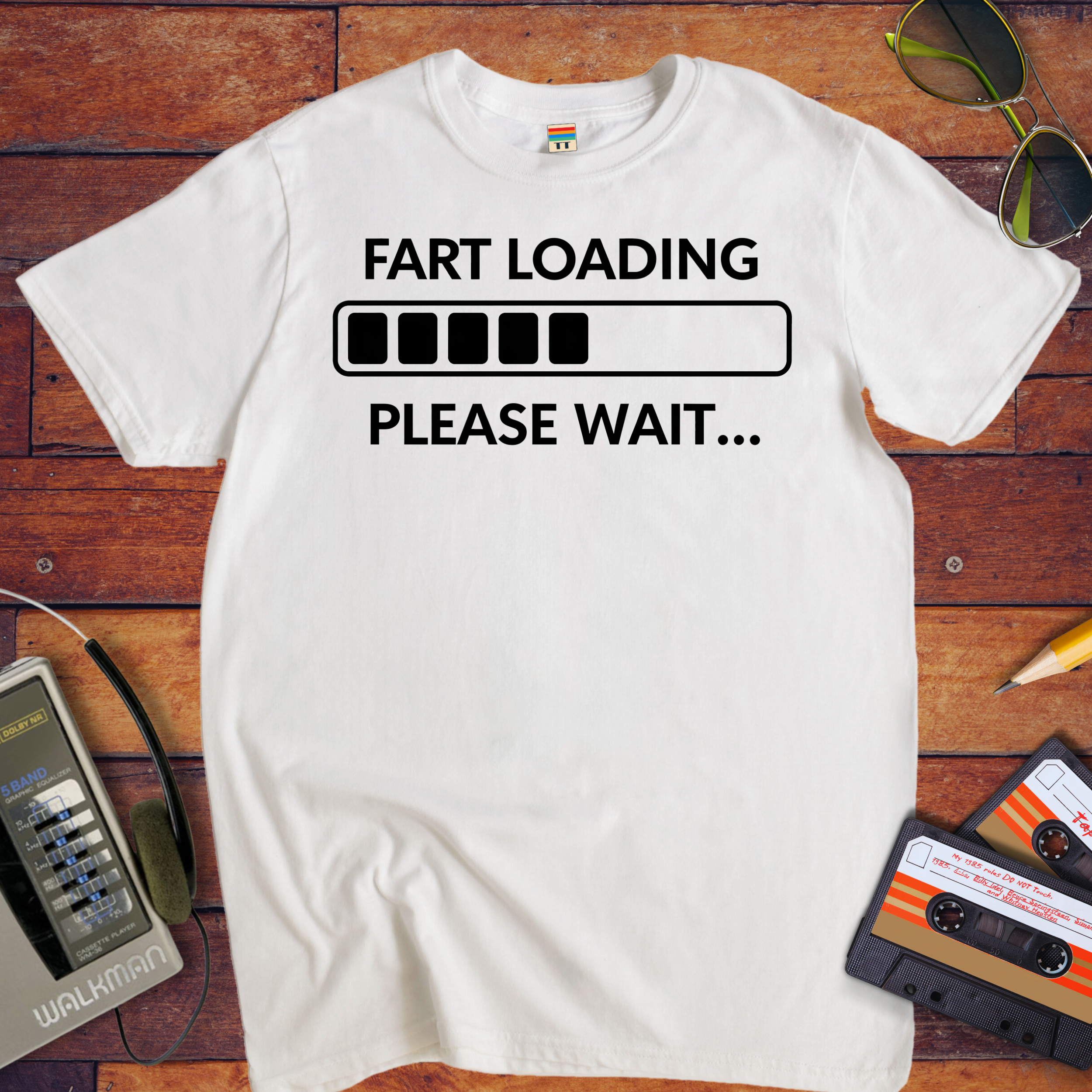 'Fart Loading' Funny T-Shirt