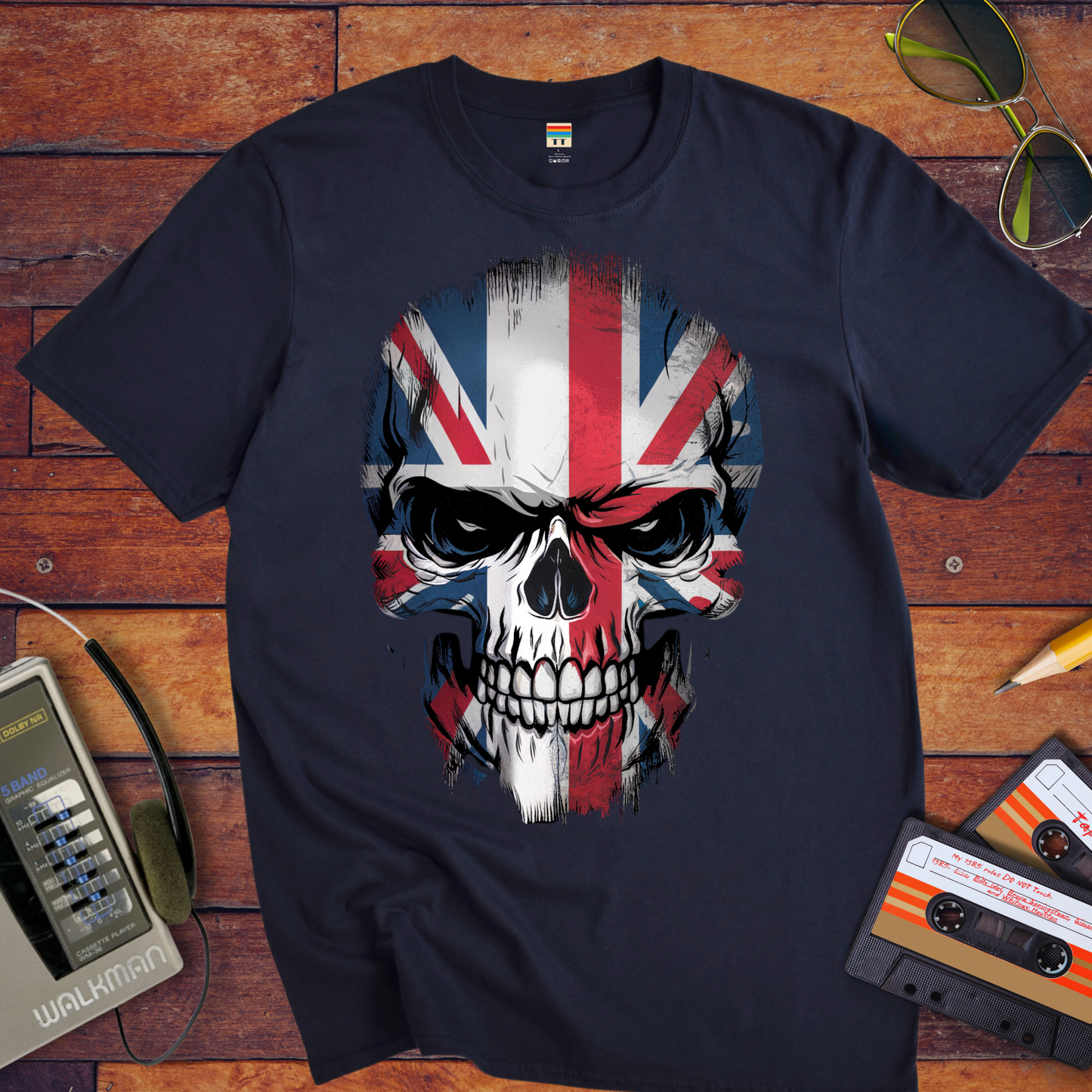 'uk skull' T-Shirt