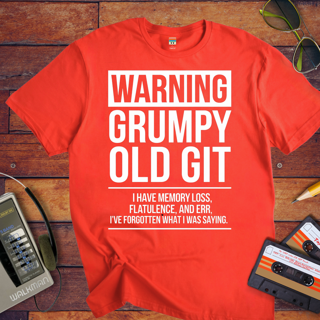 ' Grumpy Old Git' Funny T-Shirt