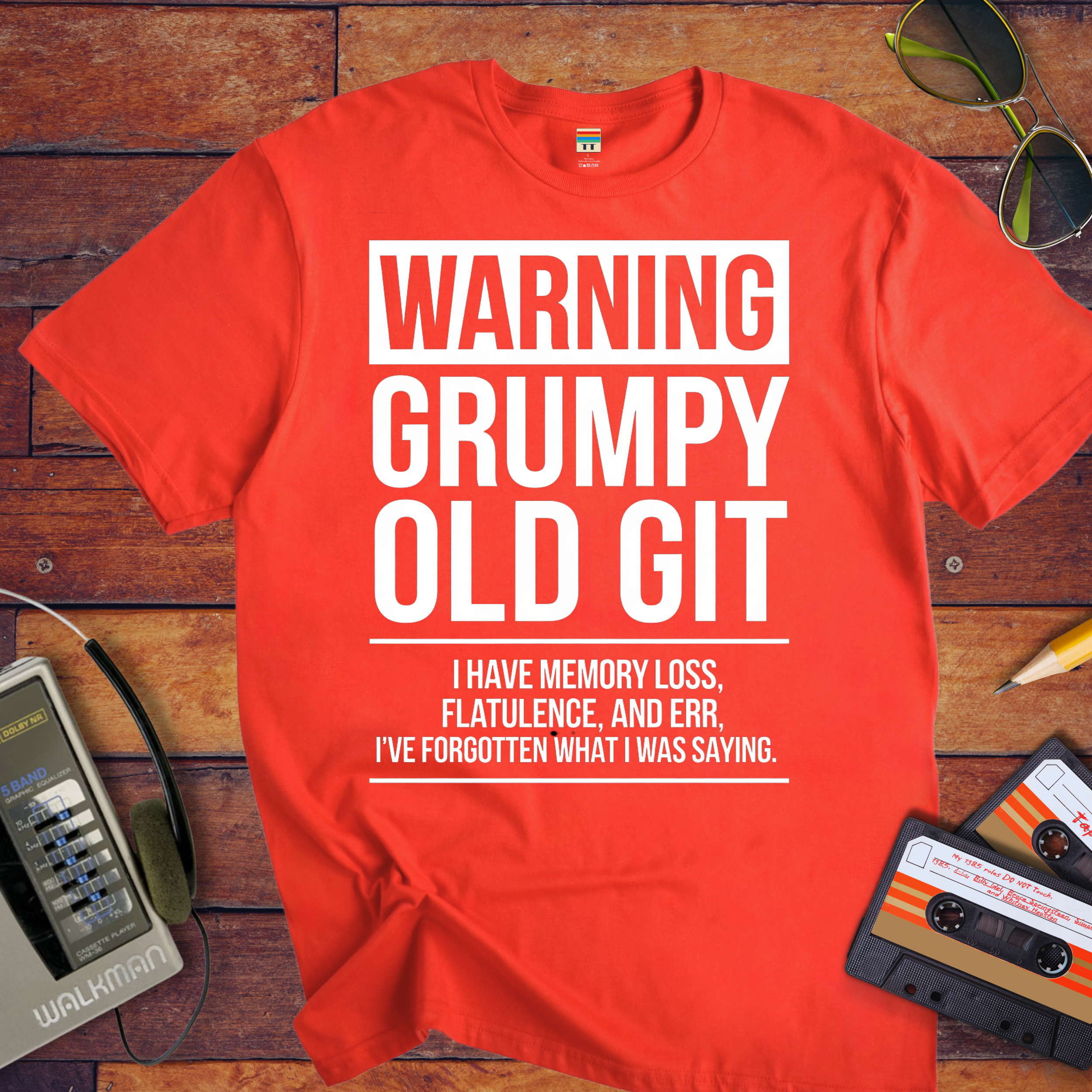 ' Grumpy Old Git' Funny T-Shirt