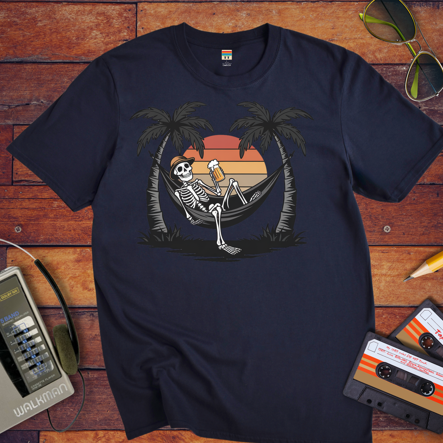 "Skellington hammock" T-Shirt