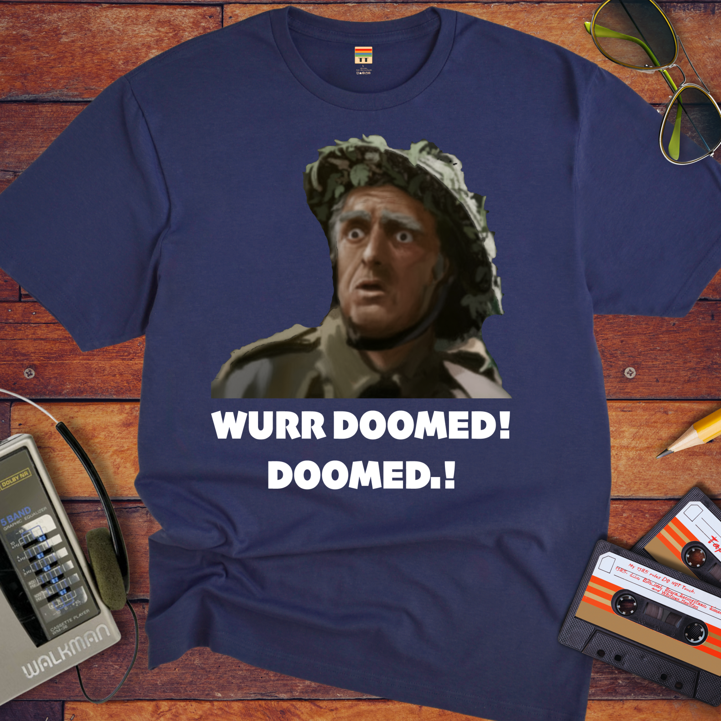 'Wurr Doomed' Funny T-Shirt