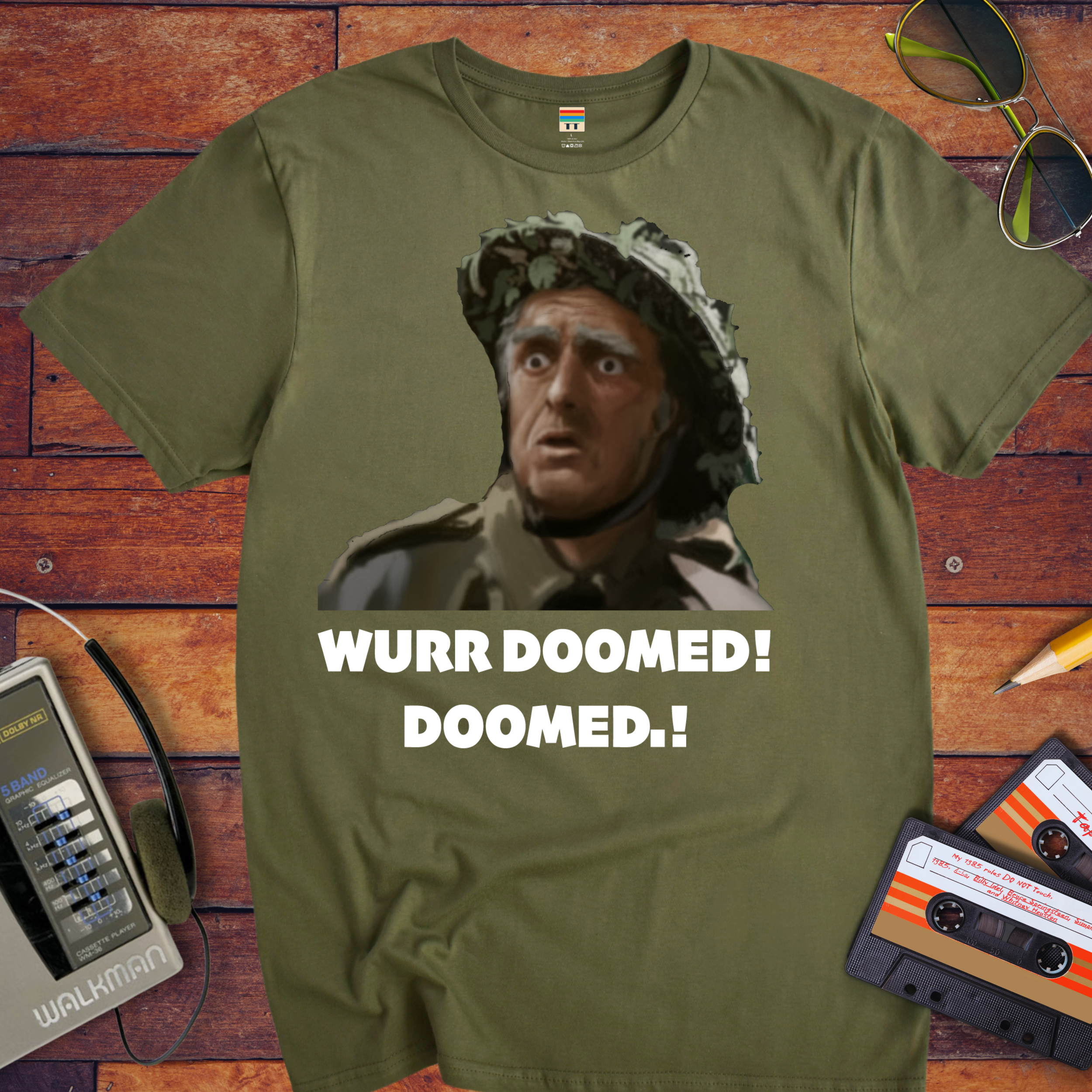'Wurr Doomed' Funny T-Shirt