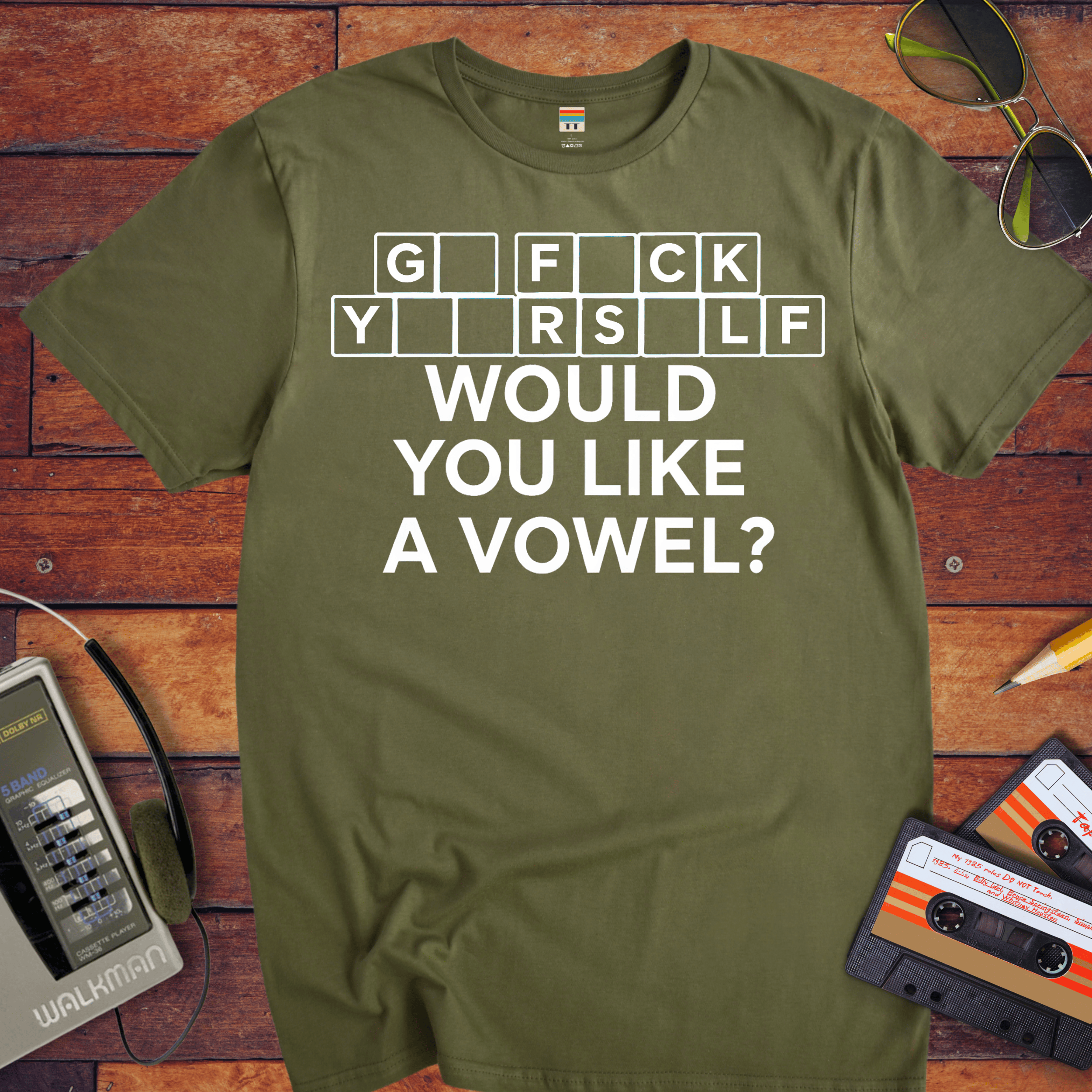 'Would you like a?' Funny T-Shirt