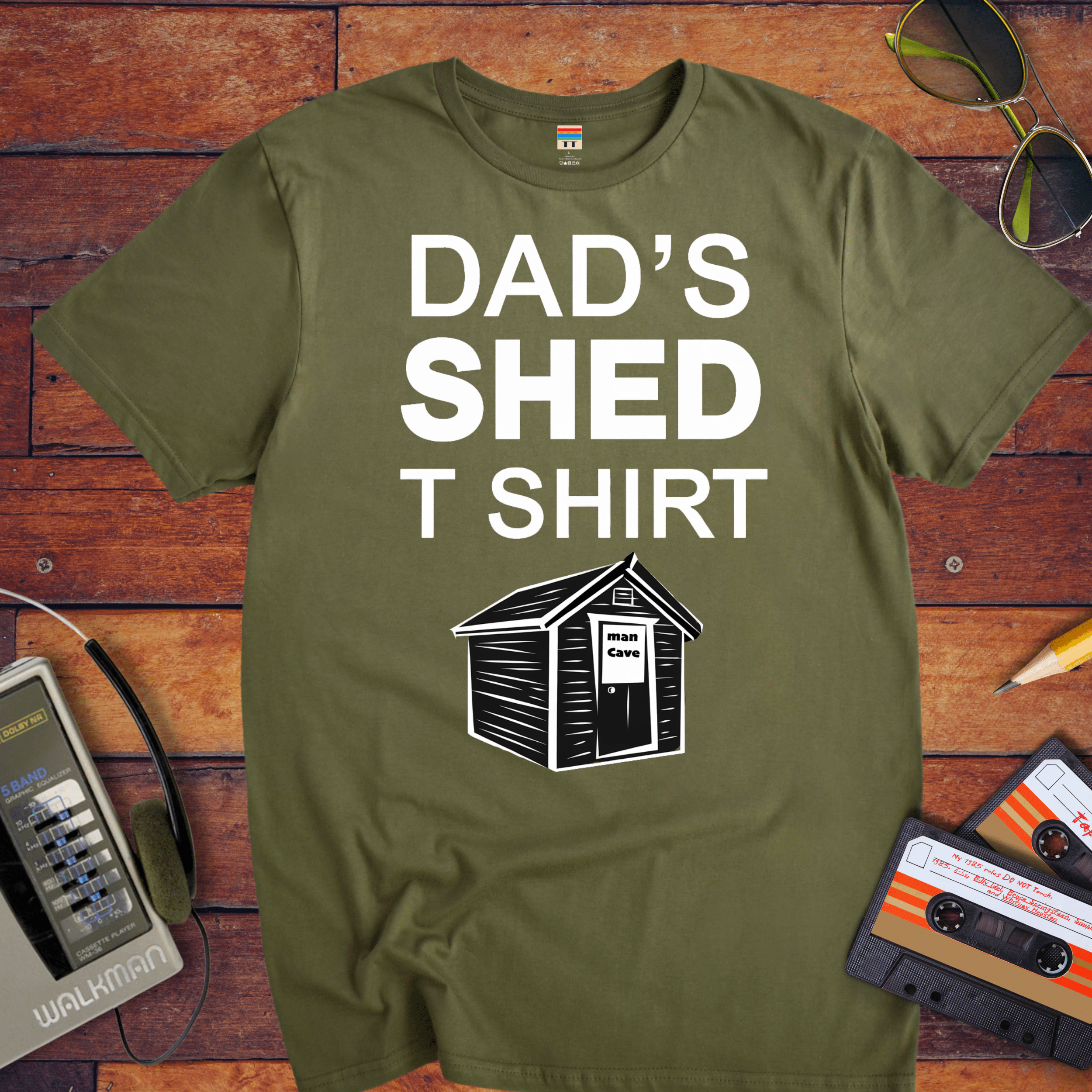 "Dads Shed " T-Shirt