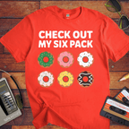 "Check out my six pack" Funny T-Shirt