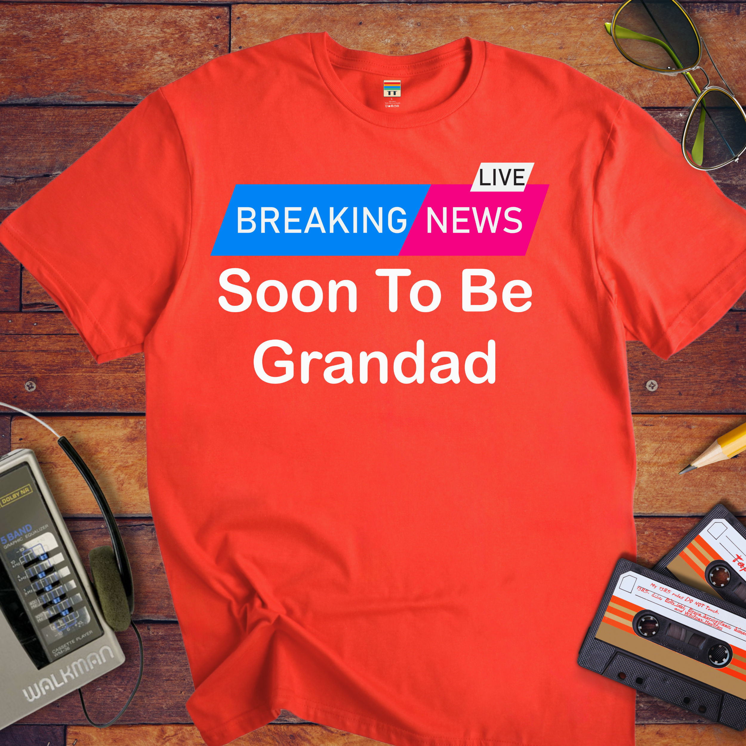 "Breaking News" Funny T-Shirt